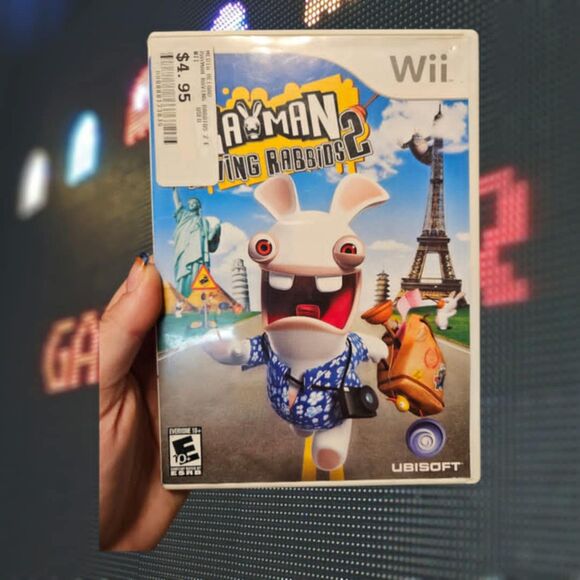 Rayman Raving Rabbids Wii Game (4446) - Picture 1 of 2